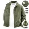 Chaqueta de Hombre Otoño 2026 Nuevo Estilo Abrigo con Cuello Alto para Hombres Jóvenes y de Edad Media Transpirable Deportes al Aire Libre Talla Grande Holgado