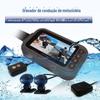 Fornecimento direto da fábrica gravador de motocicleta WiFi lente dupla 3 polegadas GPS track 1080P captura gravador de locomotiva