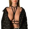 Bambú como ropa una generación de arnés para el cabello ropa interior colgante para el cuello bola hueca Correa divertida de Reina ropa interior O0760