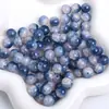 Venta Caliente Transfronteriza Vidrio Color Sólido Palomitas Doble Cuentas Cuentas Hecho a Mano DIY Pulsera Collar Accesorios Joyería de Cuentas