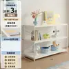 Prateleira de Metal Montblanc Cuidadosamente Selecionada, Estante de Armazenamento Multicamadas de Chão para Sala de Estar, Armário de Armazenamento, Aparador, Vitrine