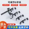 Abrazadera en G Ajustable Mejorada, Abrazadera en Y, Abrazadera de Fijación para Carpintería, Juego Portátil de Abrazaderas de Escritorio para Carpintería