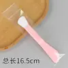 Cepillo de silicona para mascarillas, cepillo de maquillaje, cepillo de pelo suave, herramientas de maquillaje para mascarillas de barro, cepillo de ácido de frutas en forma de abanico
