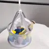 Bolsa de Rede para Secar Mini Esponjas de Maquiagem e Pincéis, Cesta de Secagem, Suporte Plano para Secar, Cesta de Secar Roupas
