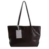 Comércio Exterior Grande Bolsa Tote de Moda Feminina Simples de Grande Capacidade 2026 Nova Bolsa de Mão de Alta Qualidade para o Dia a Dia Bolsa de Ombro