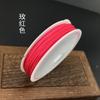 No. 72 Línea de Jade Pulsera de Cuerda Tejida a Mano Cuerda con Cuentas Hecha a Mano DIY Material Collar Colgante Cuerda Roja a Juego