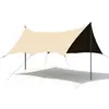 Tienda de Lona de Vinilo de Apertura Rápida del Fabricante Equipo para Acampar al Aire Libre para Acampar y Hacer Picnic, Parasol Octagonal con Forma de Mariposa Protector Solar