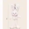 Nuevo Peluche de Conejo Floral Extraíble Original Colgante Muñeca Estilo Popular de Celebridad de Internet Colgante de Bolso Llavero
