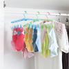 Estante secador de ropa plegable multiusos Van Tit original con 8 clips de plástico para ropa pequeña