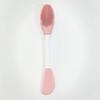 Brocha de silicona de doble cabezal, cepillo de lavado nasal de doble cara, limpieza facial, productos de belleza, espátula para mascarilla, bandeja de hielo personalizada