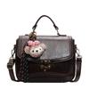 Retro High-end Sense Bag Feminino 2025 Nova Moda Simples Pequena Bolsa Quadrada Coreana Nicho Trendy All-match Crossbody Bag