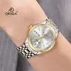 Relógio Masculino ORSGA Calendário Duplo Diamante Fonte Luminosa Fábrica Comércio Exterior Transfronteiriço Live Relógio de Quartzo