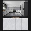 Processamento Personalizado Todo-Cerâmico Mid-Board Azulejos de Mármore por Toda Parte 400X800 Sala de Estar Corredor Cozinha Banheiro Azulejos de Parede