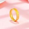 Sudáfrica Sikkim 13 Anillo de Mahjong Marea Nacional para Hombres y Mujeres Anillo Artístico Chapado en Cobre y Oro Arena Dorada Joyería al por Mayor