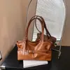 Bolsa Feminina 2026 Nova Outono Sob o Braço High-End Leve Luxo Retrô Moda Bolsa de Ombro Único Bolsa de Mão Grande Capacidade