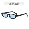 Gafas de sol pequeñas con montura ovalada estilo ojo de gato para mujer, Gafas nuevas de estilo retro Ins, Gafas dulces, geniales, de moda, estilo callejero moderno para hombre