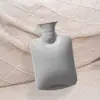 Bolsa de Água Quente Macia Aquecedor de Mãos Tamanho Grande Pelúcia Bolsa de Água Quente Enchível Portátil Bolsa para Enchimento de Água Removível Lavável para Levar na Mão do Estudante