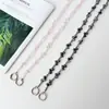 Cadena de Cristal con Perlas de Gota de Agua para Teléfono Móvil, Cadena Larga Portátil Cruzada para Mujer, Cadena para Teléfono Móvil, Cadena para Bolso, Colgante de Cristal con Perlas