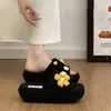 Sandalias tejidas tipo slip-on, modernas y populares para mujer, calzado de verano para exteriores, nuevos zapatos de playa 2026, sandalias de plataforma de suela gruesa con punta abierta