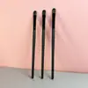 Shanghai Huoyan Fabricante Personalizado Al Por Mayor Mango de Madera Negro Herramienta de Belleza Pincel Individual para Ojos Corrector
