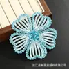 Parches de Tela de Flor de Cinco Pétalos Estilo Fresco y Dulce, Accesorios para el Cabello DIY Hechos a Mano, Flores de Pedrería Coloridas de Lujo Ligero, Accesorios para Ropa