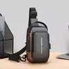 Bolso Pecho Multifuncional con Candado de Contraseña Transfronterizo para Hombres, Bolso para Teléfono de Gran Capacidad para Viajes Diarios en Motocicleta, Bolso Cruzado para Hombro para Viajes Casuales