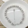 Popular Pulsera de Diamante Flash Bola Manta Perla Rosa Lujo Ligero Gama Alta Versátil Moda Joyería de Mano para Novia