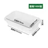 Río Luxi estilo mismo caja de durazno verde crujiente empaque eclair pastel de frijol mungo rollo suizo mochi empaque de durazno crujiente caja de pastelería