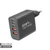 Nuevo Cargador Rápido GaN de 85W Estándar de EE. UU. Compatible con Samsung y Apple 16 Laptop, Adaptador Multi-Puerto de 45W