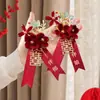 Ramillete de Boda con Textura de Alta Calidad, Broche Estilo Chino para el Novio y la Novia, Preparación de Boda, Juego Completo de Ramilletes para Miembros de la Familia