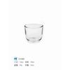 Taza de Vidrio para Velas de Fábrica Portavelas de Aromaterapia Taza para Dormitorio DIY Casero Vaso Vacío de Vidrio para Aromaterapia con Tapa Taza para Fragancia
