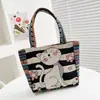 Comercio Exterior al por Mayor Nuevo Bolso Étnico de Elefante Matai para Mujer Bolso de Mano Simple para el Trabajo Bolso de Lona Bordado Bolso Pequeño Transfronterizo