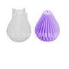 Molde de silicona cilíndrico tridimensional para vela de aromaterapia, DIY, jabón artesanal de aromaterapia, molde de decoración epoxi