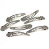 Horquilla de hierro galvanizado con bandeja redonda con forma de gota de agua, clip BB, accesorios para tocados semiacabados, horquilla para el cabello, materiales hechos a mano para bricolaje