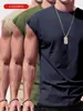 2026 Comércio Exterior Verão Masculino Casual Estilo Americano Tops para o Trabalho, Valorizam a Silhueta, Respiráveis, Estilosos, Versáteis Camisetas Atacado