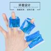 Juego de compresas frías y calientes de gel de TPU para dedos, suaves y agradables para la piel, reutilizables y sin congelación.