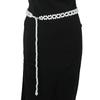 Cinturón de perlas con cadena para cintura de alta gama para mujer, decorativo y combinable, con falda, elástico y con perlas Chanel.