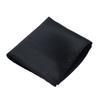Suministro puntual de fábrica accesorios personalizados para trajes de hombre pañuelo de bolsillo monocromático de seda sintética moda coreana cuadrado pequeño