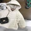 Chaqueta Acolchada con Capucha de Algodón para Niña Otoño e Invierno Nuevo Estilo Coreano Casual Abrigo Acolchado de Algodón para Niños Abrigo Acolchado de Algodón para Bebé Comercio Exterior