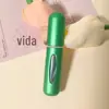 Frasco Sub-Envasador de Perfume, Frasco Sub-Envasador de Perfume com Enchimento Direto, Frasco Borrifador, Frasco Vazio de 5ml, Frasco Borrifador Transparente para Fixação de Maquiagem