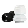 Conector Impermeable de Cable de Nylon Plástico Cabezal de Prensaestopas Sellado Rosca Externa Tipo M Conector Impermeable Pg11/16/9/7