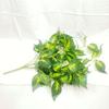 Flor Artificial Casco de Tartaruga Verde Acessórios Artificiais Planta Verde de Jardim Decoração Flor Artificial Planta Aranha Criativa Decoração Criativa para Casa
