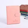 Portapasaporte Transfronterizo Piel Sintética Magnético de Viaje Anti-Magnético Anti-Skimming RFID Portaboletos Bolsa para Documentos Cubierta Protectora de Pasaporte