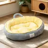 Casa de cachorro alça única ninho para pet cães médios e grandes tapete de dormir para cães ninho de gato quente de inverno tapete para ninho de pet suprimentos para pet cama