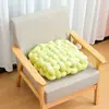 Cojín Cuadrado, Cojín Tejido Ultra Suave para Asiento, Almohada para Sofá, Silla, Mirador, Cojín de Oficina con Forma de Fideos Instantáneos