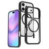 Adecuado para iPhone 17 Pro Max Funda Magnética Transparente Dos en Uno Funda Magsafe Anticaídas Fábrica