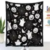 Manta para colorear de Halloween, manta colorida hecha a mano DIY, exclusiva hecha a mano transfronteriza