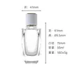 Nuevo producto en stock del fabricante Hongyuan: Botella de perfume con boquilla de 15 mm, botella de recarga de perfume de vidrio, botella rociadora, botella vacía, gama alta