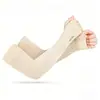 Mangas de Seda de Hielo con Protección Solar para Mujeres y Hombres, Mangas Anti-UV, Guantes de Ciclismo, Duraderas, Aislantes del Calor, Ligeras e Invisibles