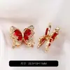 Cuentas Espaciadoras de Zirconia Dorada-Roja Chapadas en Oro de 14 Quilates que Conservan el Color Caja Mágica Pulsera de Cristal y Perla Hecha a Mano para DIY Accesorios de Joyería con Cuentas